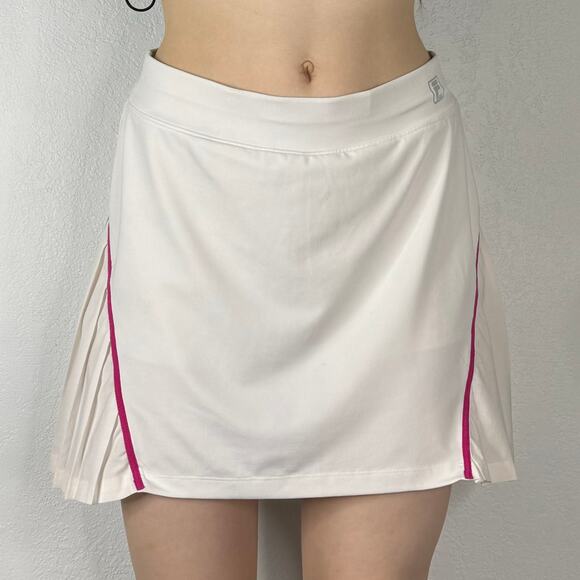 Plated Tennis Skort Fila Mid Rise Medium - Picture 5 of 8